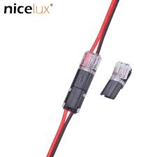 How to splice electrical wires. 10pcs 2pin Pluggable Wire Connector Quick Splice Electrical Cable Crimp Terminals For Wires Wiring 22 20awg Led Car Connectors Terminal Block Cable Crimp Terminalscrimp Terminal Aliexpress
