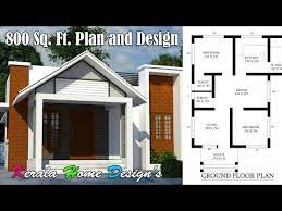 800 Sq Ft Low Budget House Plan