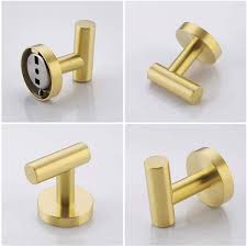 Ruiling Round Bathroom Robe Hook And