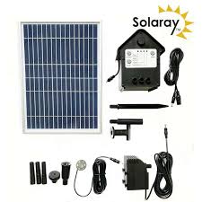 800lph Solar Water Pump Kit With Lights