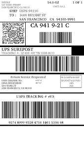 Make A Fake Shipping Label Ups Label Top Label Maker
