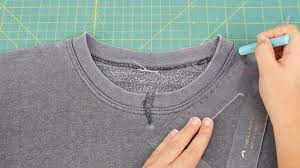 Create a classic crewneck sweatshirt. 4 Ways To Cut A Sweatshirt Wikihow