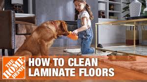 how to clean laminate floors the home