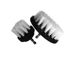 upholstery cleaning drill brush set