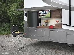 cl a rvs with outdoor kitchens
