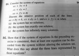Equations Di Ax By K Cx Dy