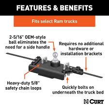 5.0 out of 5 stars. Curt Oem Style Gooseneck Hitch For Ram 3500 60626 The Home Depot