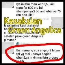 I also cosplay and study psychology. Jual Jual Terbaru Ajaib Obat Uban Turunan Hair Tonic Green Angelica Diskon Jakarta Selatan Bella Shopkuu Tokopedia