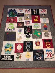 T Shirt Quilt #1 Best T Shirt Memory Quilts