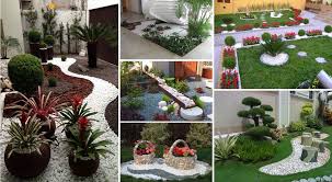 A small garden space doesn't mean you can't have the garden you want. Garden Design Ideas With Pebbles