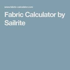 Fabric Calculator By Sailrite Sheerverticalblinds Sheer