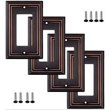 Gang Decorator Rocker Wall Plate