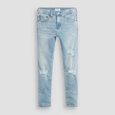 Denizen From Levi S Boys Skate Taper Jeans Light Blue Target