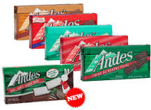 What are Andes mints made of?