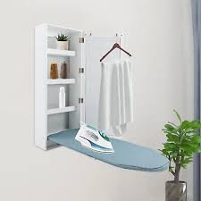 White Ironing Board Cabinet Wall