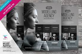 Model Agency Flyer Template