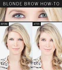 Many times hair dyed blond loses its color due to oxidation and the products we use to wash our hair. Eyebrow Makeup For Blonde Girls How To Fill In Blonde Eyebrows