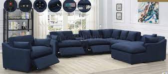 destino power sectional sofa 651551 in