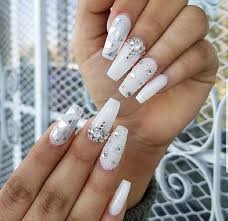 We have collected temeless ideas of pink and white nails, which enchantingly complete the image of bride. Beautiful And Elegant White Nail Designs For Fashionista Girls
