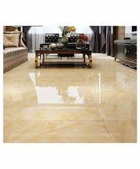 white glossy ceramic floor tile for