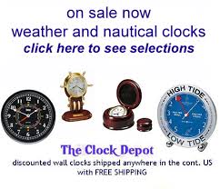 Weather Clocks And Maritime Clocks By