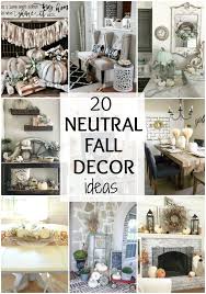 gorgeous neutral fall decor ideas a
