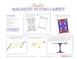 make an aladdin magic flying carpet