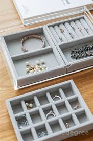 acrylic customisable jewellery box