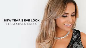new year s eve look for a silver dress
