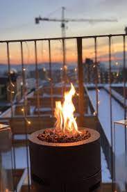 Portable Luxury Gas Fireplace Lava