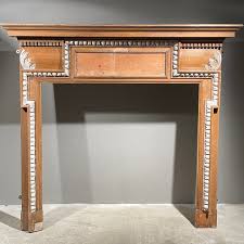 A Victorian Carved Pine And Gesso Fire