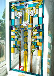 Art Deco Glass Painting