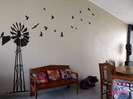 giant windpump vinyl wall art bedroom