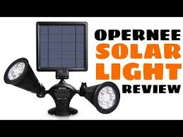 Opernee Dual Solar Powered Spot Lights