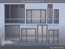the sims resource flat windows part 1