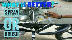 diy paint your bike what is better