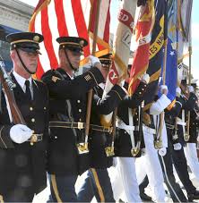 u s military color guard to march in d