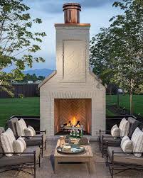 Backyard Fireplace Outdoor Patio Decor