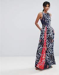 ted baker kyoto gardens maxi dress in