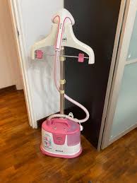 pink tefal steam iron tv home