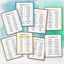 161 consonant digraph words and