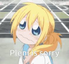 anime sorry gif anime sorry