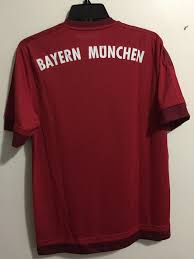 Bayern münchen live score (and video online live stream), schedule and results from all basketball tournaments that bayern münchen played. Adidas Bayern Munich Home 2015 16 Red White Jersey Size M Men S Only For Sale Online