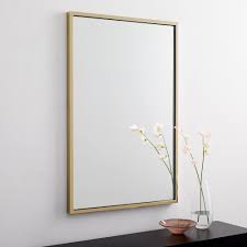 metal frame rectangular mirror 36