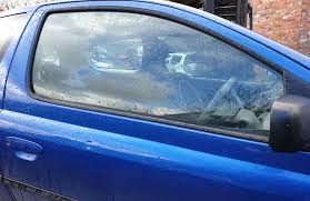 Toyota Yaris Door Window Glass Driver
