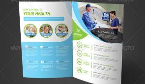 Medical Brochure Templates Psd Free Medical Bi Fold Brochure