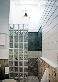 Glass block shower designs look luxurious, bright, and original. Glass Block Walls For Bright And Modern Bathroom Design