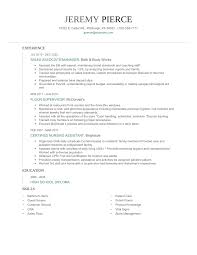 sales associate/manager resume examples