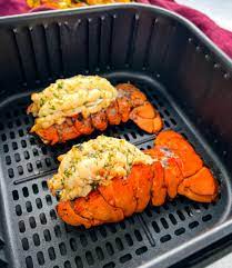 air fryer lobster tails video