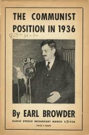 Image result for earl browder communist